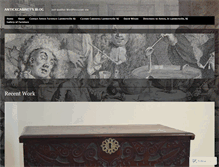 Tablet Screenshot of antickcabinet.wordpress.com