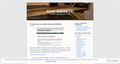 Desktop Screenshot of produccionumhamoralonso.wordpress.com