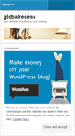 Mobile Screenshot of globalrecess.wordpress.com