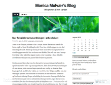 Tablet Screenshot of monicamolvaer.wordpress.com