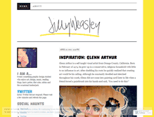 Tablet Screenshot of jillyweasley.wordpress.com