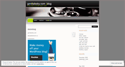 Desktop Screenshot of genitalssky.wordpress.com