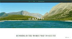Desktop Screenshot of alieneyes.wordpress.com