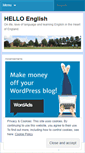 Mobile Screenshot of heartofenglish.wordpress.com