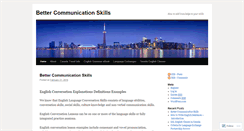 Desktop Screenshot of bettercommunicationskills.wordpress.com