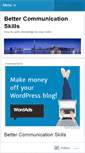 Mobile Screenshot of bettercommunicationskills.wordpress.com
