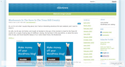 Desktop Screenshot of eldertown.wordpress.com