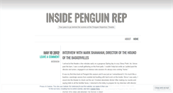 Desktop Screenshot of penguinrep.wordpress.com