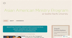 Desktop Screenshot of aampseattlepacific.wordpress.com