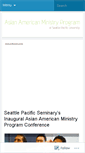 Mobile Screenshot of aampseattlepacific.wordpress.com
