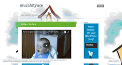 Desktop Screenshot of mucahityuce.wordpress.com