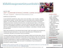 Tablet Screenshot of eldiablomeprometiotocarelcielo.wordpress.com