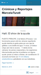 Mobile Screenshot of cronicasyreportajes.wordpress.com
