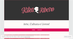 Desktop Screenshot of kikaribeiro.wordpress.com