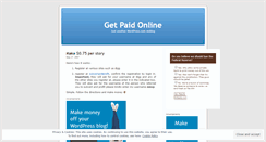 Desktop Screenshot of gponline.wordpress.com