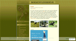 Desktop Screenshot of boekenvlindertje.wordpress.com
