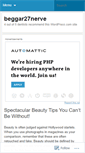 Mobile Screenshot of beggar27nerve.wordpress.com