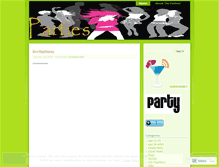 Tablet Screenshot of partyplannergurl.wordpress.com