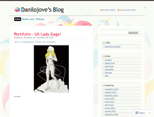 Tablet Screenshot of danilojove.wordpress.com