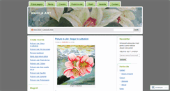 Desktop Screenshot of aniolaart.wordpress.com