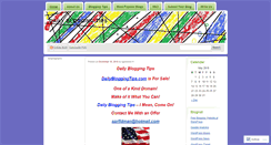 Desktop Screenshot of dailybloggingtips1.wordpress.com