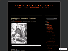 Tablet Screenshot of charybdisdog.wordpress.com