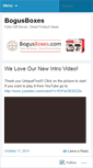Mobile Screenshot of bogusboxes.wordpress.com