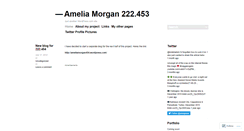 Desktop Screenshot of ameliamorgan453.wordpress.com