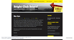 Desktop Screenshot of brightclubbristol.wordpress.com