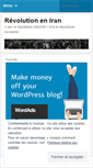 Mobile Screenshot of iranenlutte.wordpress.com