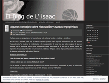 Tablet Screenshot of isaacpujol.wordpress.com