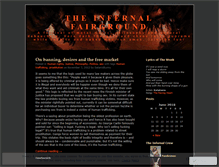 Tablet Screenshot of infernalfairground.wordpress.com