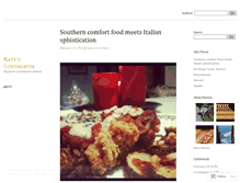 Tablet Screenshot of katysconundrum.wordpress.com
