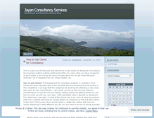Tablet Screenshot of jayannco.wordpress.com