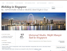 Tablet Screenshot of holidayinsingapore.wordpress.com