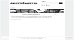 Desktop Screenshot of doucechansonfrancaise.wordpress.com