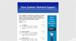 Desktop Screenshot of ciscosystems.wordpress.com
