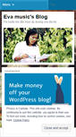 Mobile Screenshot of evamusic12.wordpress.com