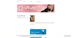 Desktop Screenshot of lifewithlala.wordpress.com
