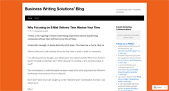 Desktop Screenshot of businesswritingsolutions.wordpress.com