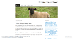 Desktop Screenshot of irreverencenowpdx.wordpress.com