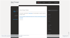 Desktop Screenshot of markfinnigan.wordpress.com