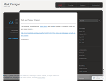 Tablet Screenshot of markfinnigan.wordpress.com