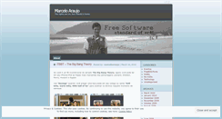 Desktop Screenshot of marceloaraujo.wordpress.com