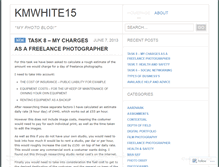 Tablet Screenshot of kmwhite15.wordpress.com