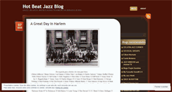 Desktop Screenshot of hotbeatjazz.wordpress.com