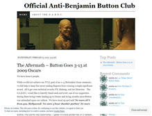 Tablet Screenshot of nobenjaminbutton.wordpress.com