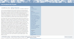 Desktop Screenshot of lesaventuresdetipois.wordpress.com