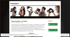 Desktop Screenshot of fotoplezier.wordpress.com