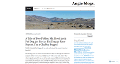 Desktop Screenshot of angieblogs.wordpress.com